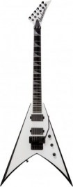 JACKSON PRO SERIES KING V KVMG SNOW WHITE BLACK BEVELS